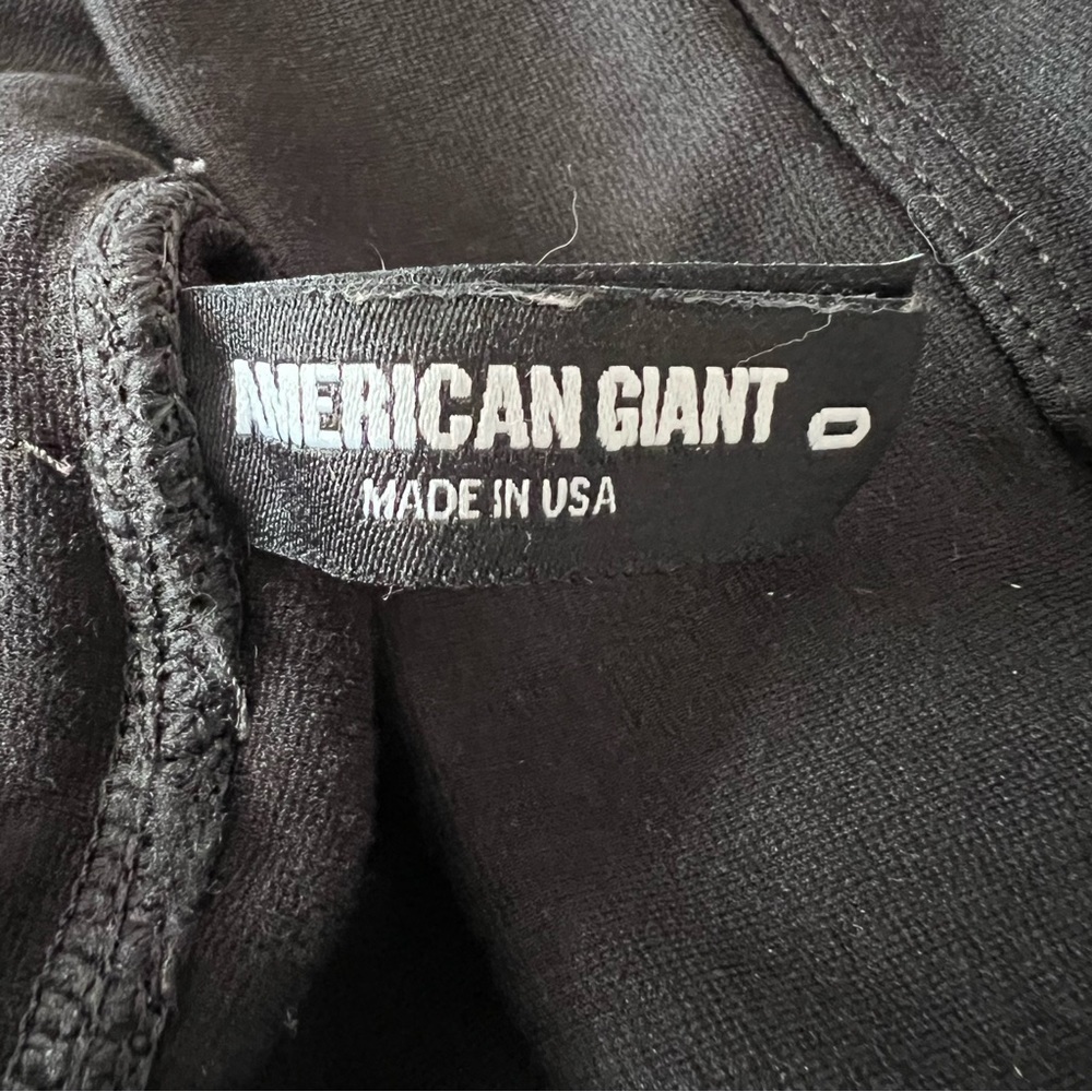 American Giant Black Ponte Pull-On Basic Legging … - image 11